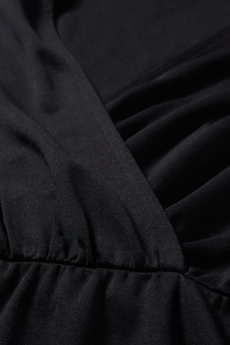  Noir Peignoir C&A Wrap With Tencel Modal Fibres - france UQY-4630987