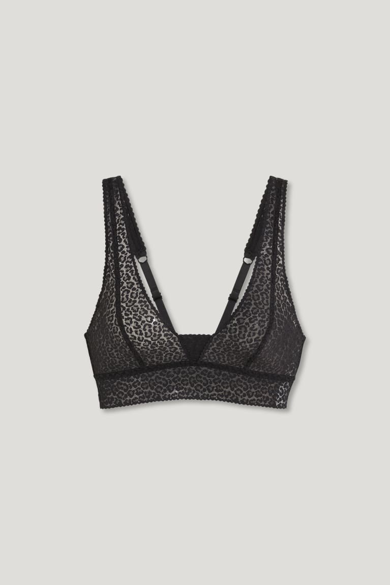  Noir Sous Vêtement C&A Bralette - france WBT-3676810