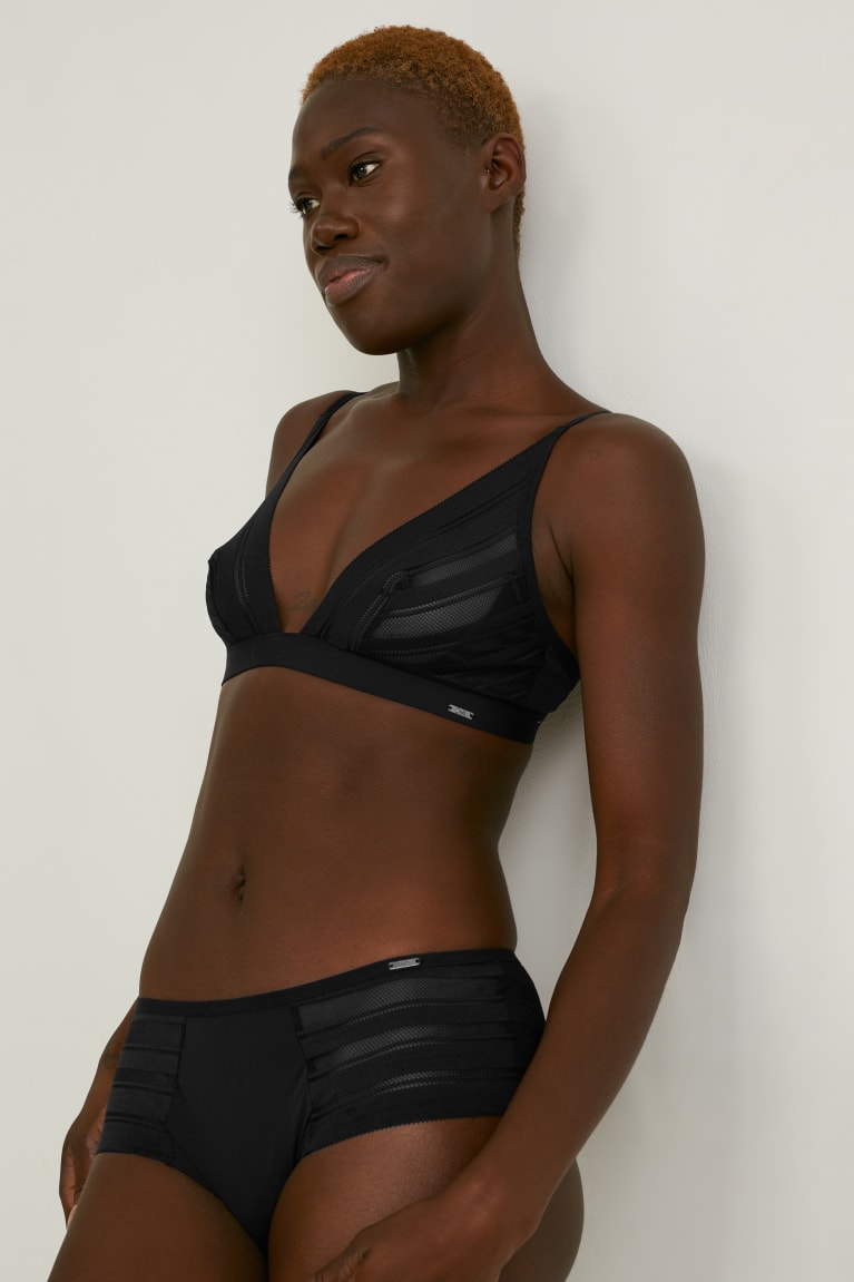  Noir Sous Vêtement C&A Bralette - france NFR-6820745