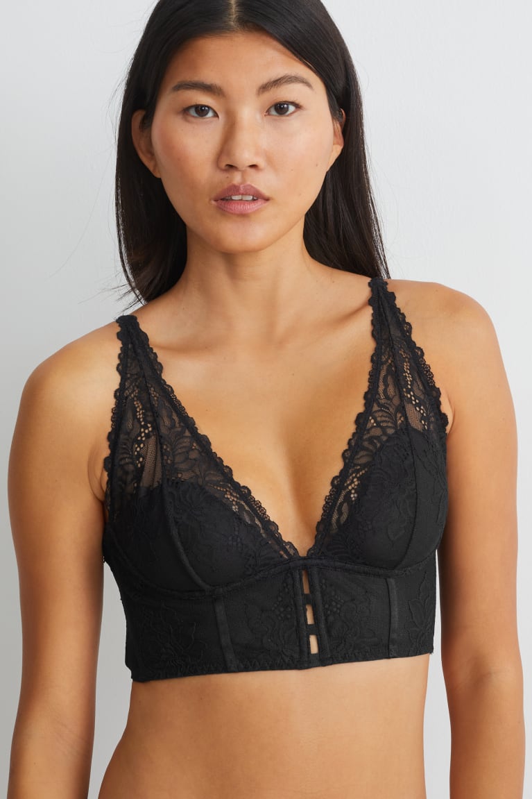  Noir Sous Vêtement C&A Bralette - france AHR-5985080