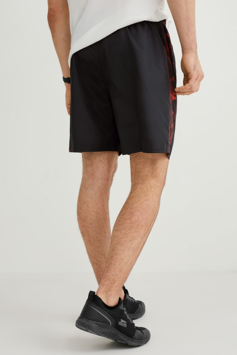  Noir Shorts C&A Active - france UBG-4134019