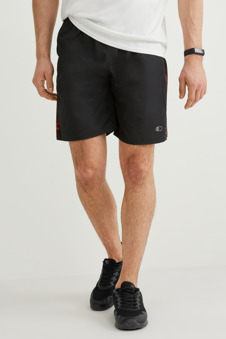  Noir Shorts C&A Active - france UBG-4134019