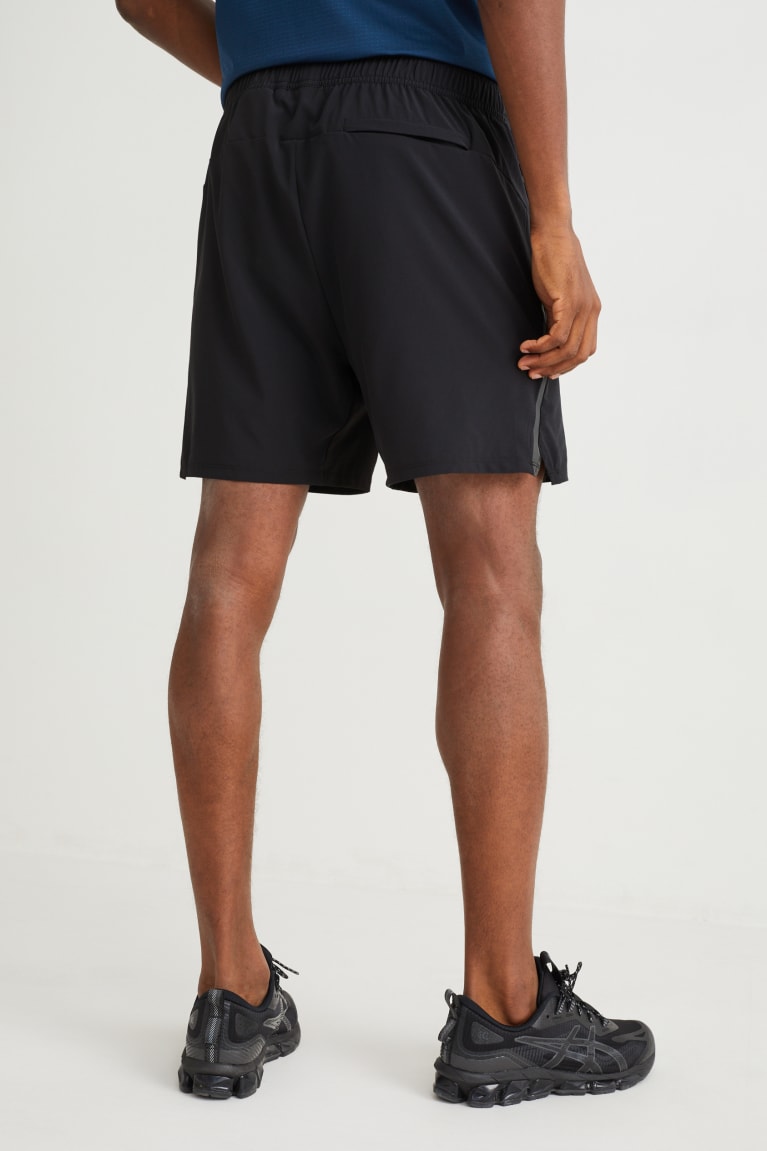  Noir Shorts C&A Technical - france HYB-5804392