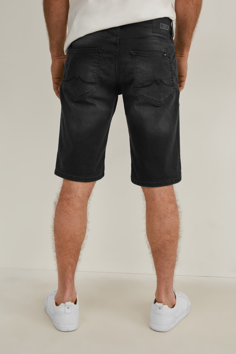  Bleu Grise Shorts C&A Mustang Denim Chicago - france QBH-1672204