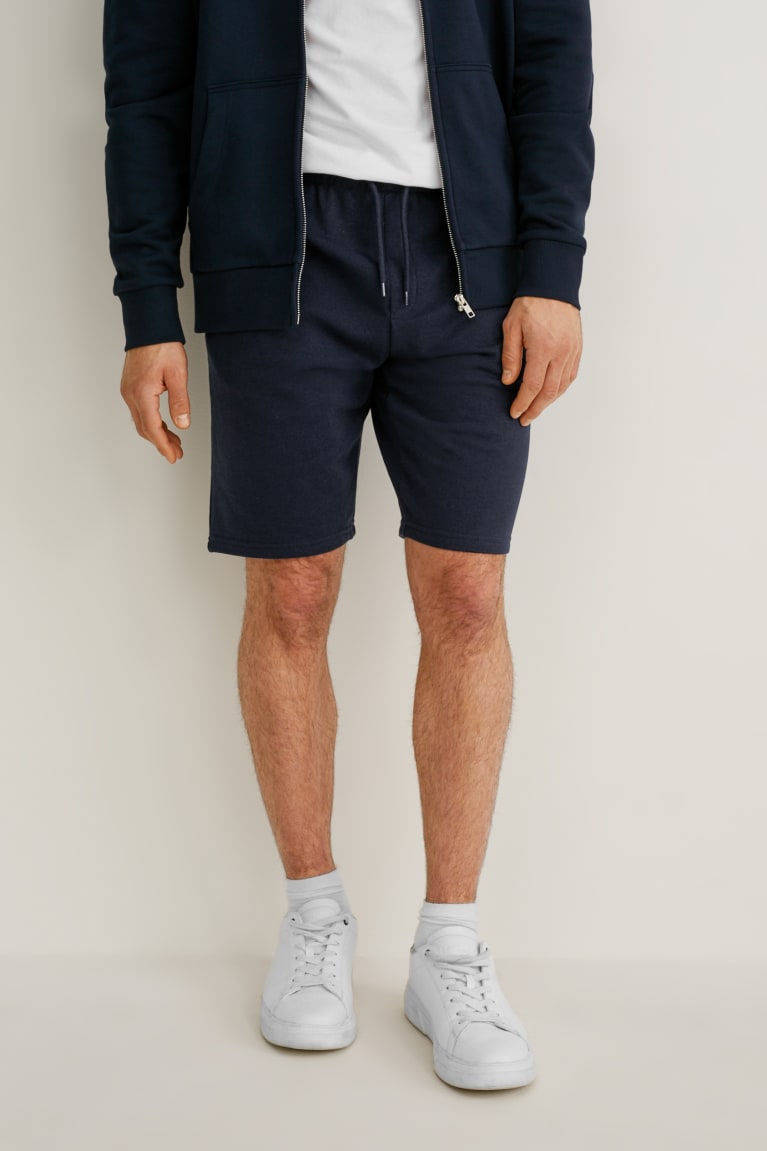  Bleu Foncé Shorts C&A Sweat - france NMA-5742908