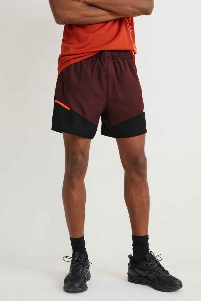  Marron Foncé Shorts C&A Technical - france HTM-1325786