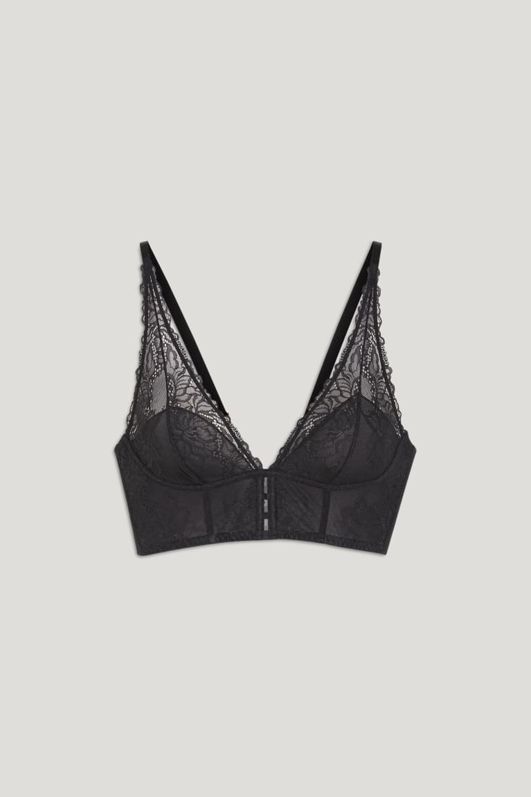  Noir Sous Vêtement C&A Bralette - france AHR-5985080