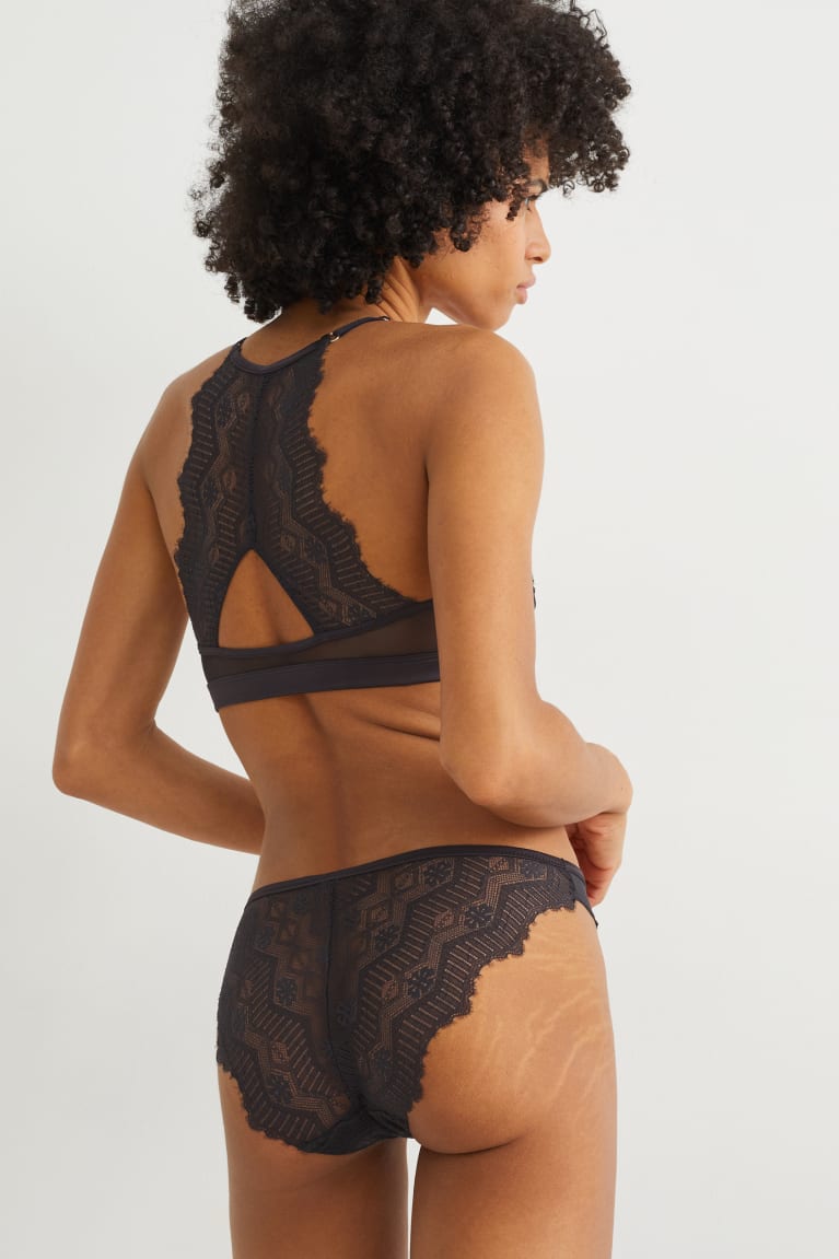  Noir Sous Vêtement C&A Briefs - france XNE-5720571