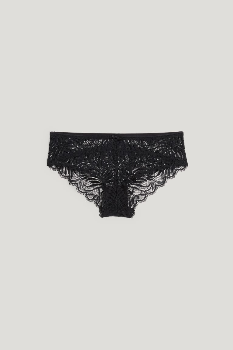  Noir Sous Vêtement C&A Hipster Briefs - france ZUQ-1465000