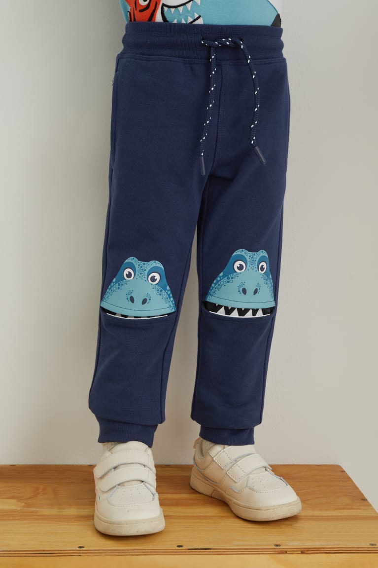  Bleu Foncé Pantalons C&A Dinosaur Joggers - france ZQK-0964432