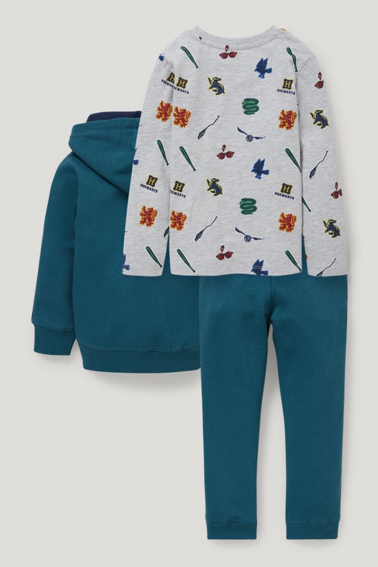  Turquoise Pantalons C&A Harry Potter Set, Long Sleeve And Joggers - france HDK-3832526