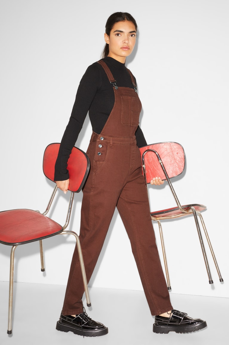  Marron Peignoir C&A Clockhouse Dungarees - france UTC-2935631