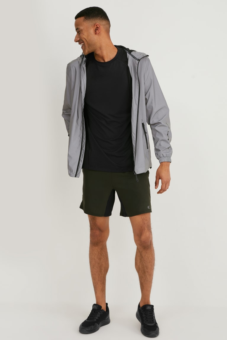  Vert Foncé Shorts C&A Active - france LZJ-4803617