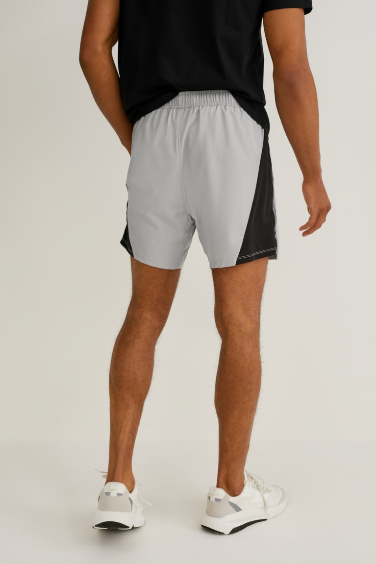  Grise Clair Shorts C&A Active - france HRB-4110404