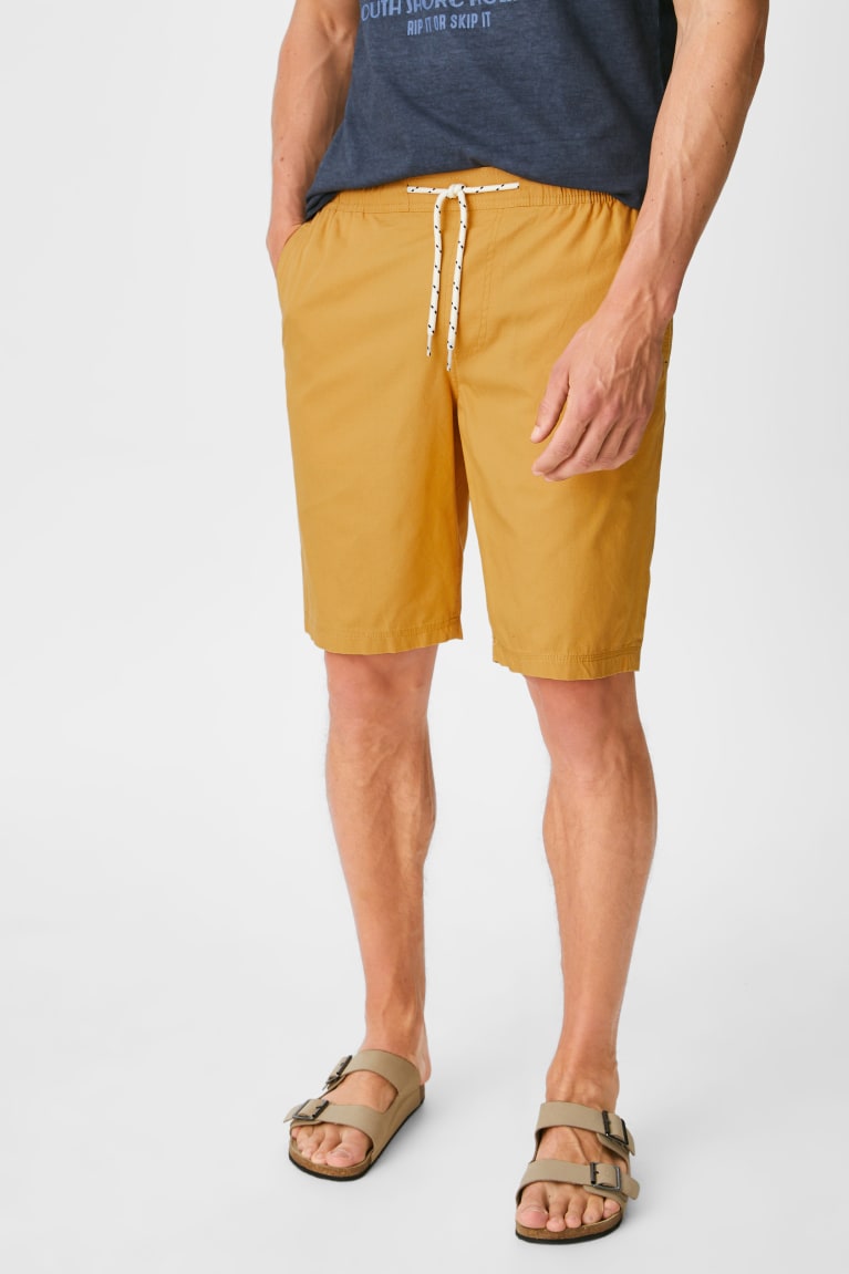  Jaune Clair Shorts C&A Shorts - france CLD-7626655