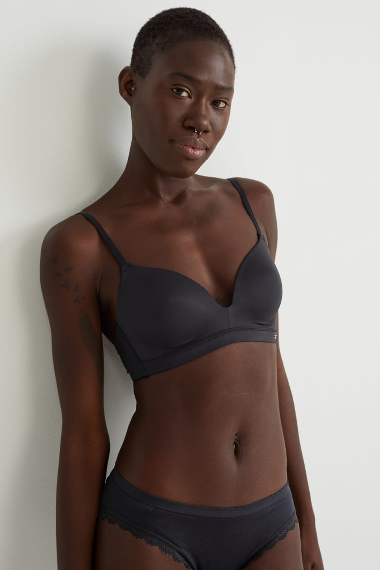  Noir Sous Vêtement C&A Non-wired Bra Rembourré - france BOD-1799387