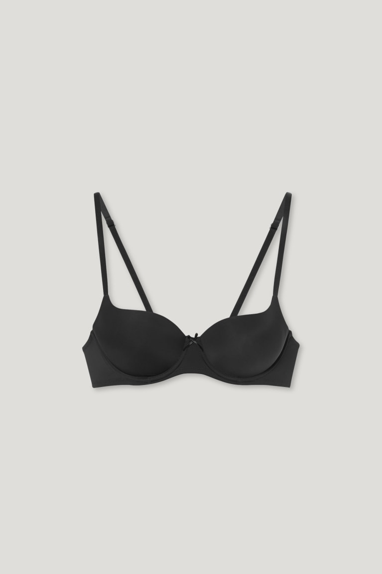  Noir Sous Vêtement C&A Underwire Bra Full Coverage Rembourré - france SEW-6152015