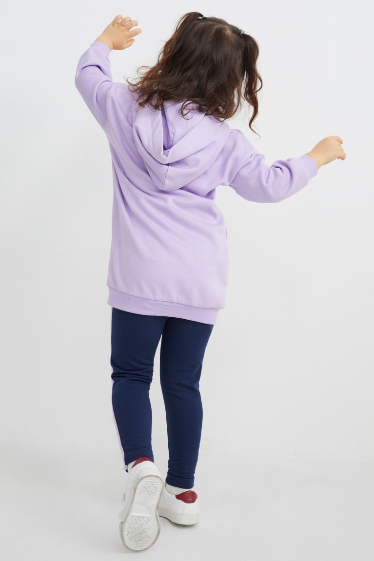  Violette Clair Peignoir C&A Unicorn Set With Hood And Leggings - france DKY-0191146