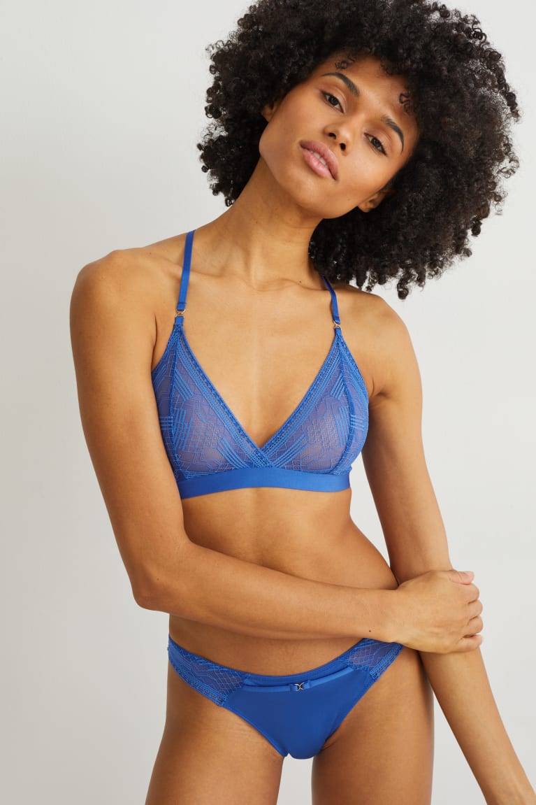  Bleu Sous Vêtement C&A Bralette - france NIY-7459821