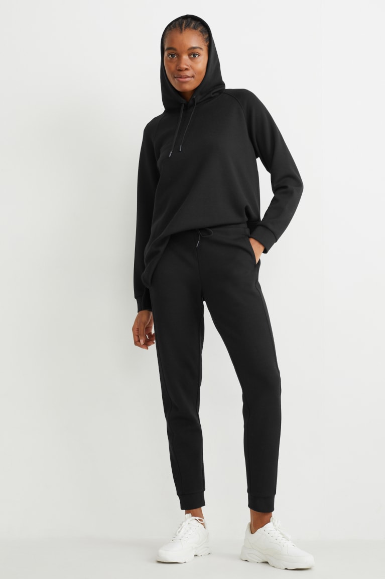  Noir Sweat à Capuche C&A Basic - france JLF-6701614