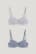  Bleu Grise Sous Vêtement C&A Multipack Of 2 Underwire Bra Demi Rembourré Lycra - france ZJY-0536113