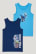  Bleu Bleu Clair Sous Vêtement C&A Multipack Of 2 Jurassic World Vest Organic Coton - france CEG-6159163