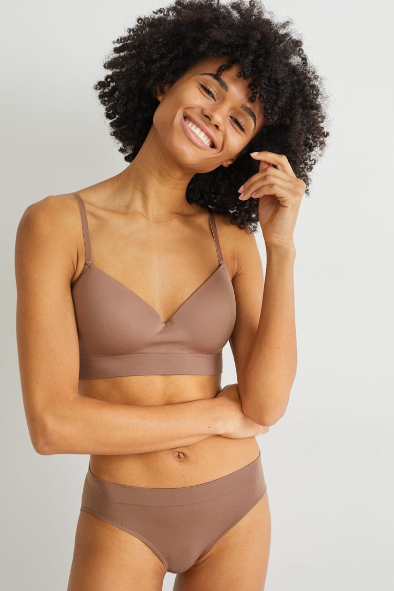  Marron Sous Vêtement C&A Non-wired Bra Rembourré Seamless - france FQN-9237792