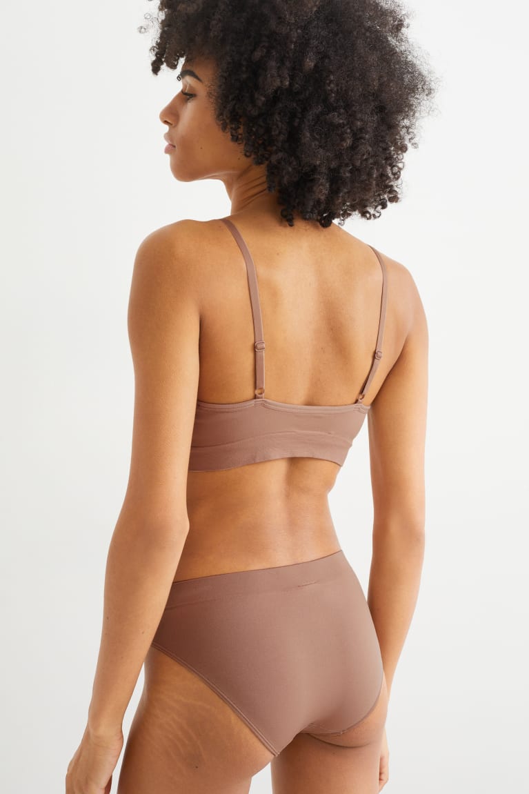  Marron Sous Vêtement C&A Non-wired Bra Rembourré Seamless - france FQN-9237792