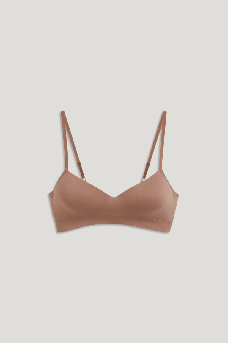  Marron Sous Vêtement C&A Non-wired Bra Rembourré Seamless - france FQN-9237792