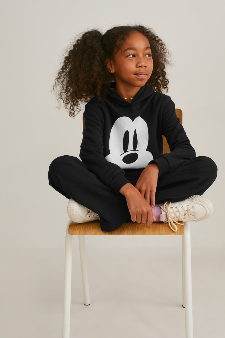  Noir Sweat à Capuche C&A Mickey Mouse - france WXR-5906653