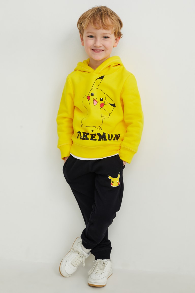  Noir Sweat à Capuche C&A Pokémon Set And Joggers 2 Piece - france ZEG-7210671