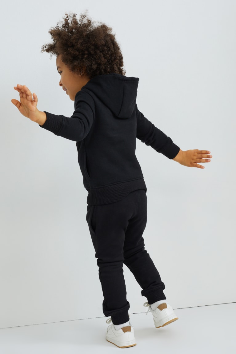  Noir Sweat à Capuche C&A Set And Joggers 2 Piece - france OAR-9522575