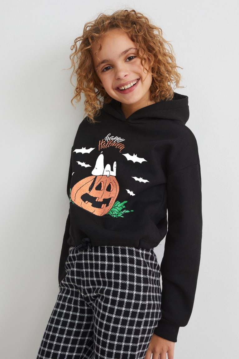  Noir Sweat à Capuche C&A Snoopy Halloween - france DTO-9725012