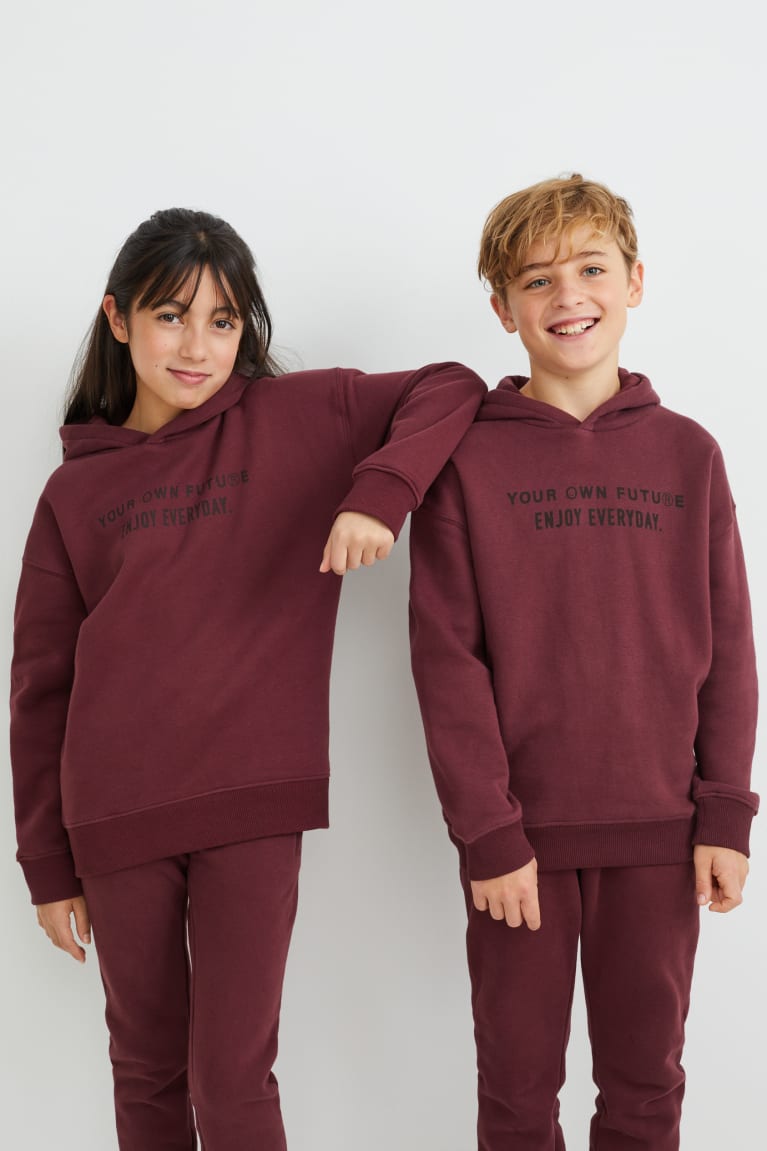  Bordeaux Sweat à Capuche C&A Genderneutral - france DSH-5519381