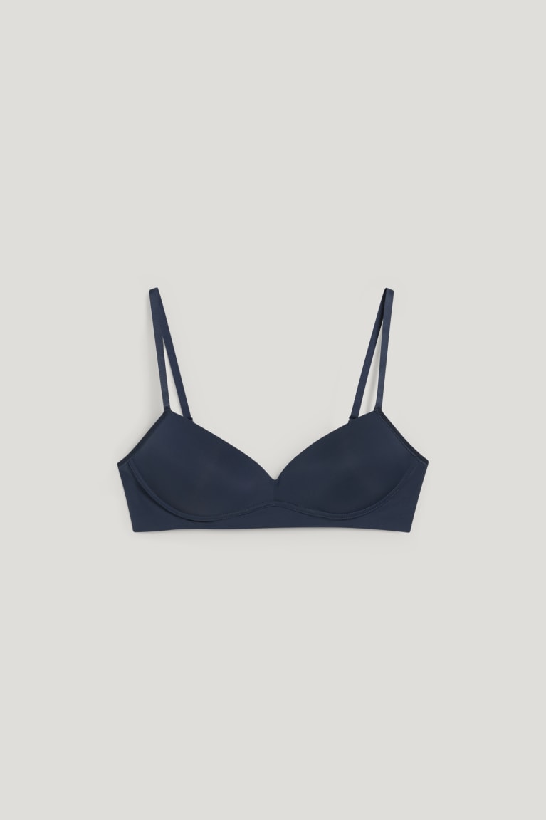  Bleu Foncé Sous Vêtement C&A Non-wired Bra Rembourré - france JRV-7156965