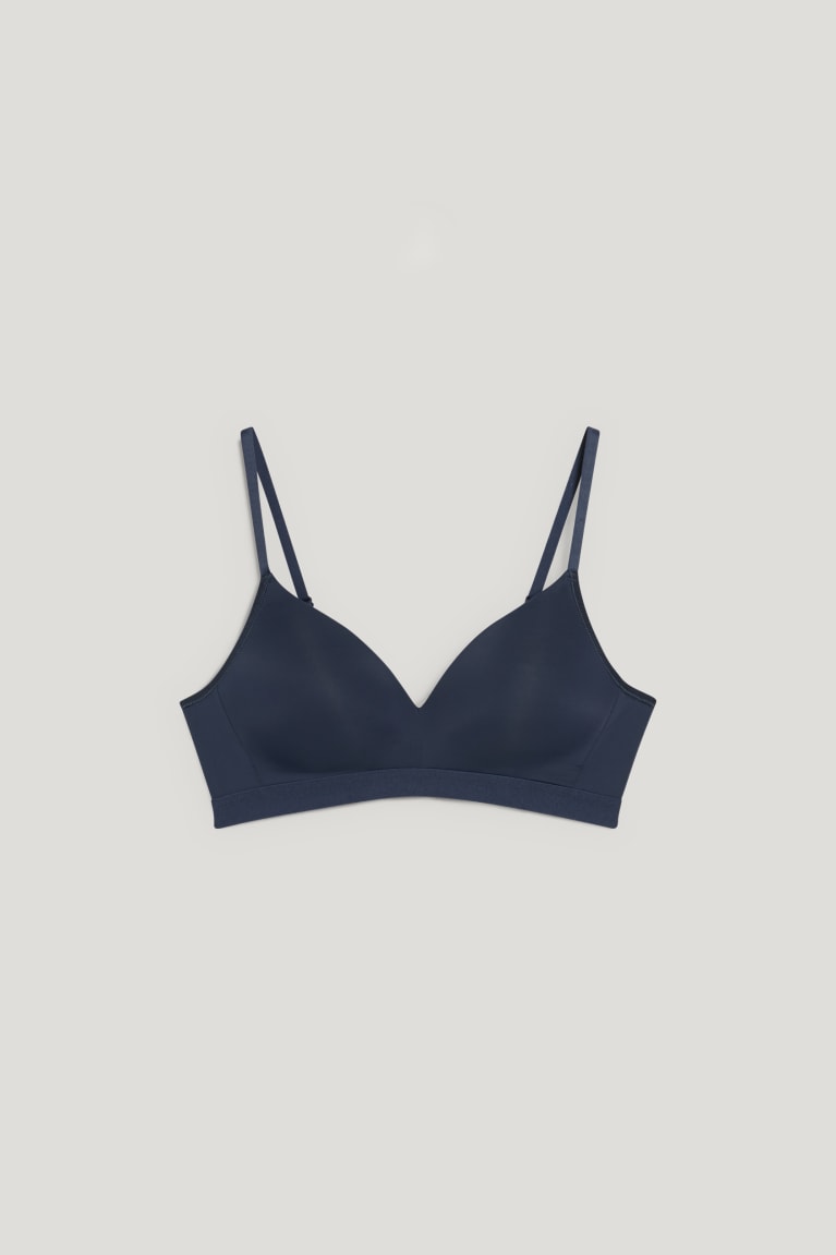  Bleu Foncé Sous Vêtement C&A Non-wired Bra Rembourré - france QQA-6378273