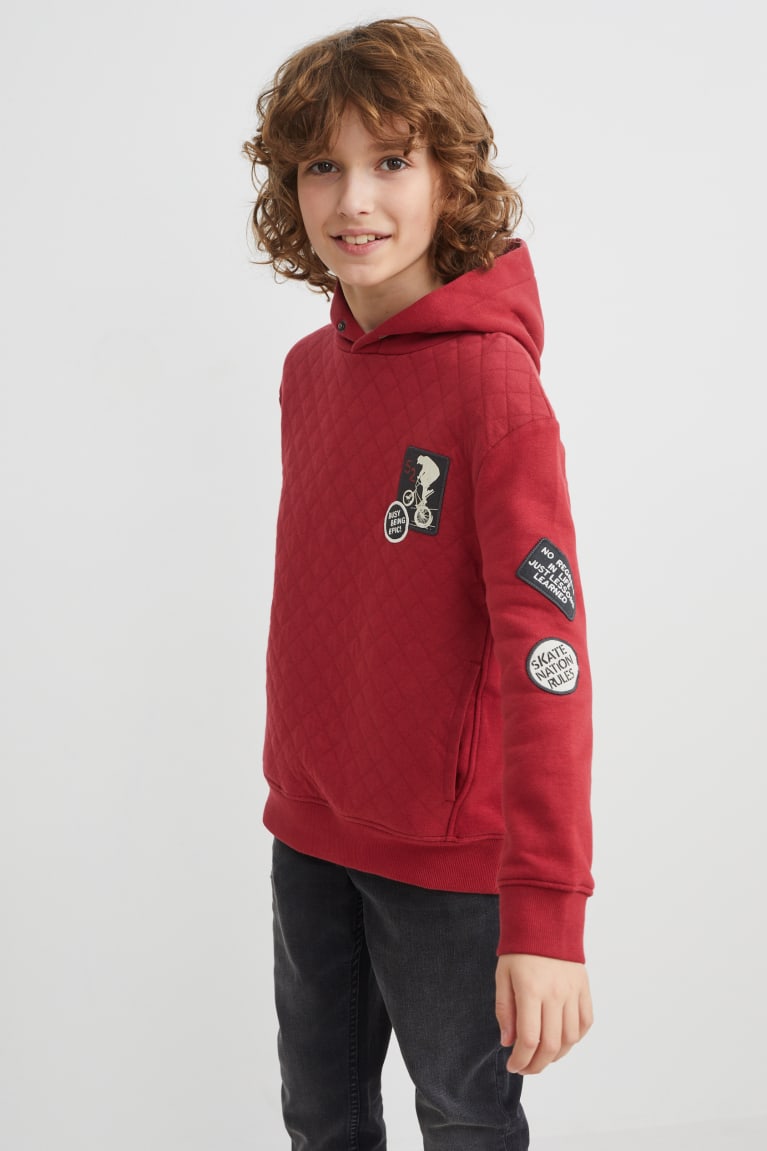  Rouge Foncé Sweat à Capuche C&A - france EMN-2921354