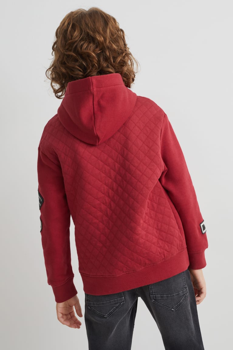  Rouge Foncé Sweat à Capuche C&A - france EMN-2921354