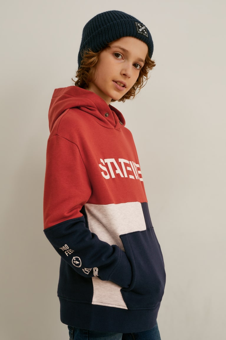  Rouge Foncé Sweat à Capuche C&A - france SJD-9073901