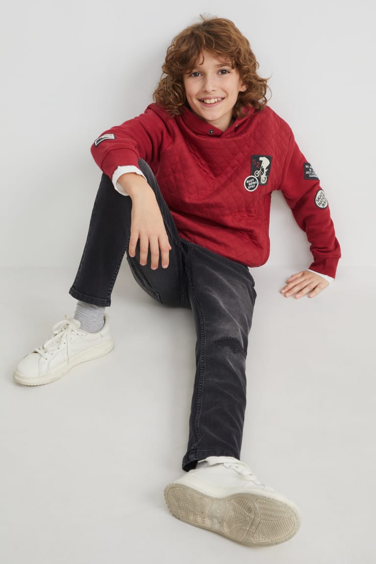  Rouge Foncé Sweat à Capuche C&A - france EMN-2921354