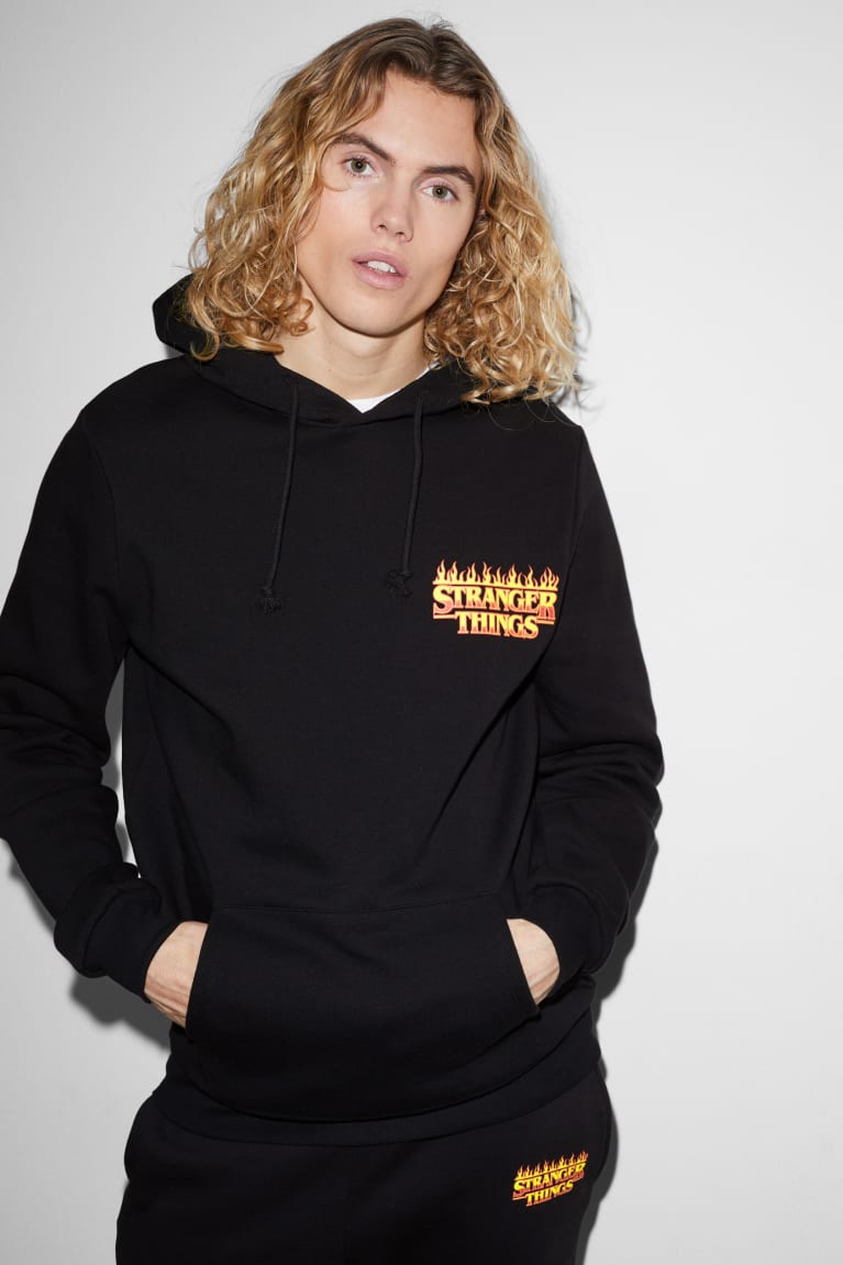  Noir Sweats C&A Clockhouse Stranger Things - france FHX-7804954