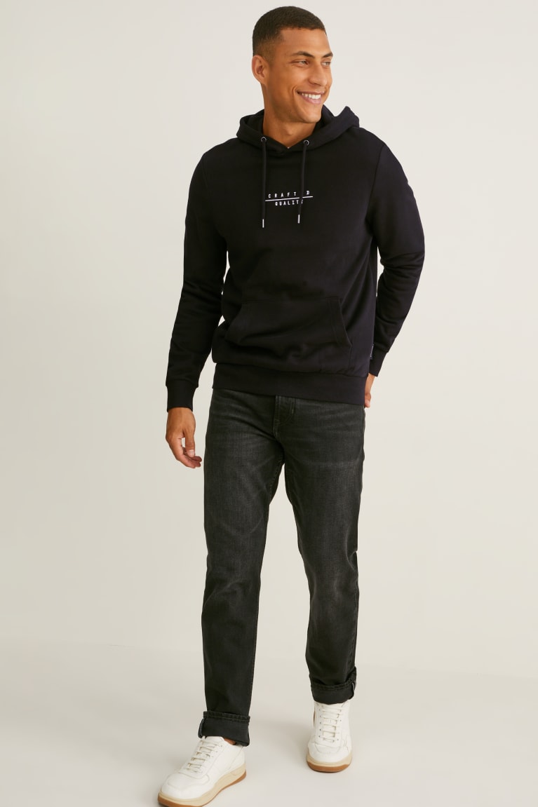  Noir Sweats C&A Recycled - france GMQ-0717953