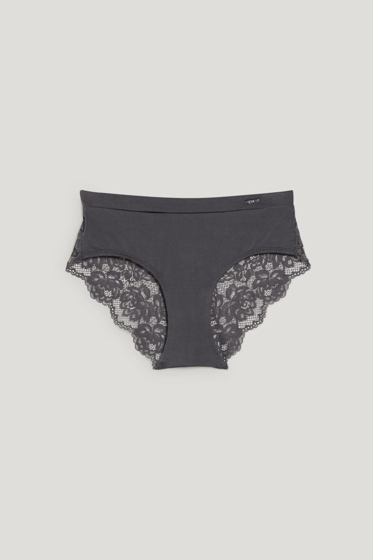  Grise Foncé Sous Vêtement C&A Briefs - france PRO-4735586