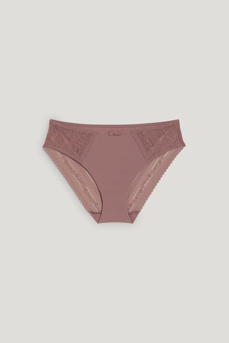  Rose Sous Vêtement C&A Briefs Lycra - france PUI-6523035