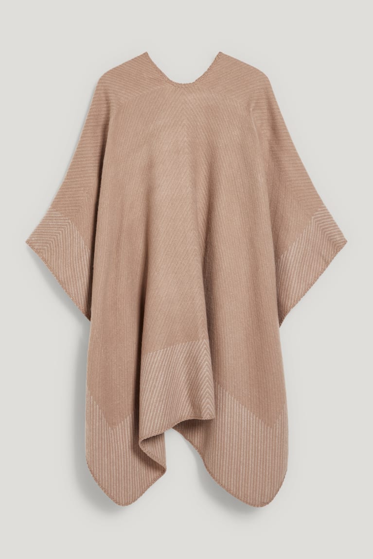  Grise Marron Sweat à Capuche C&A Poncho - france EXV-3729133