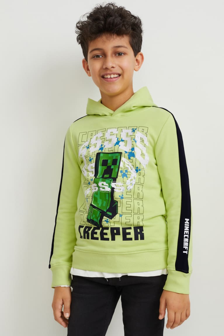  Vert Clair Sweat à Capuche C&A Minecraft - france FSE-3305125