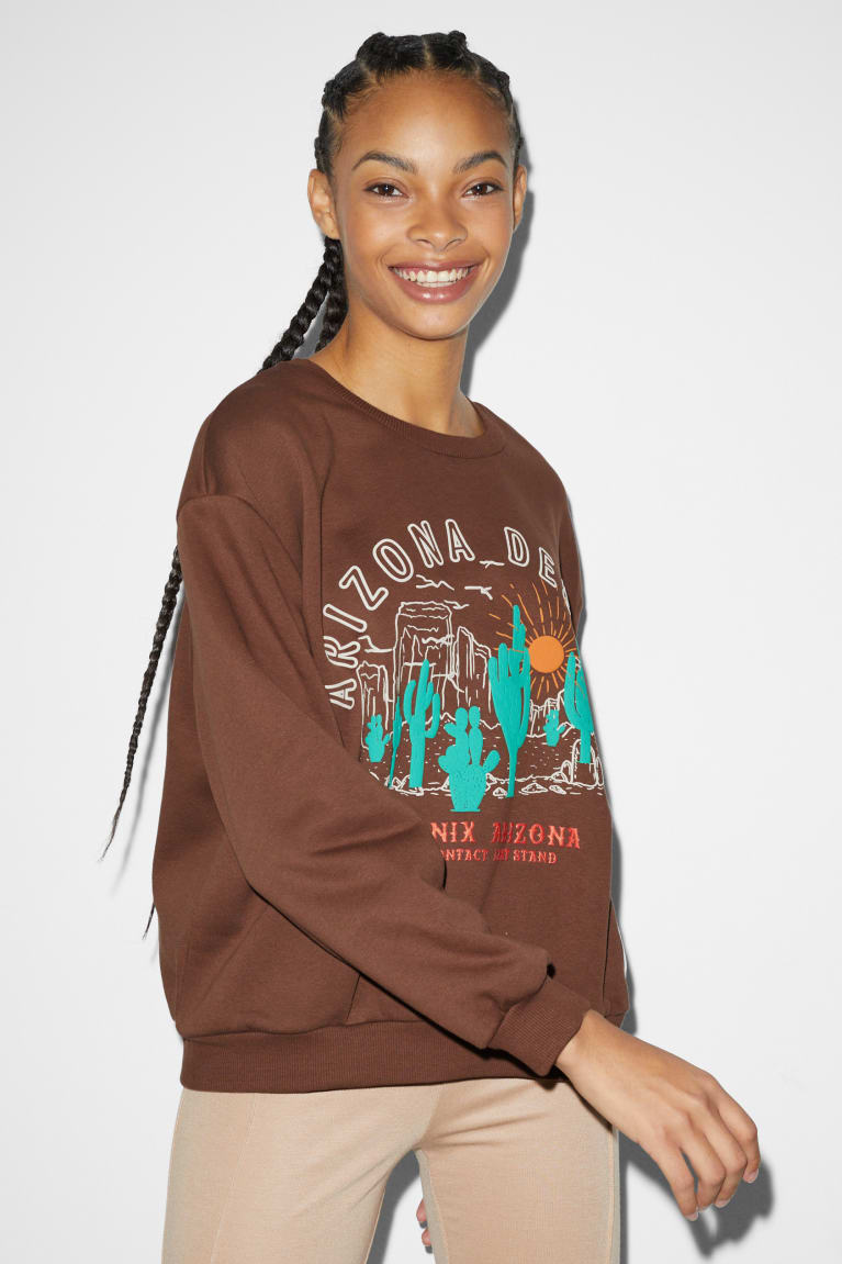  Marron Sweats C&A Clockhouse - france EEM-3283879