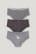  Grise Sous Vêtement C&A Multipack Of 3 Hipster Briefs Organic Coton - france RCO-2135740