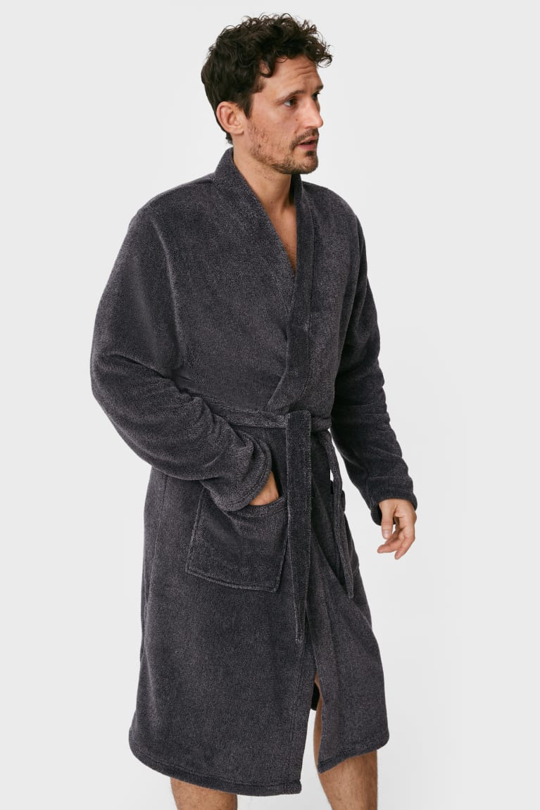  Grise Sous Vêtement C&A Bathrobe - france LCX-4813151