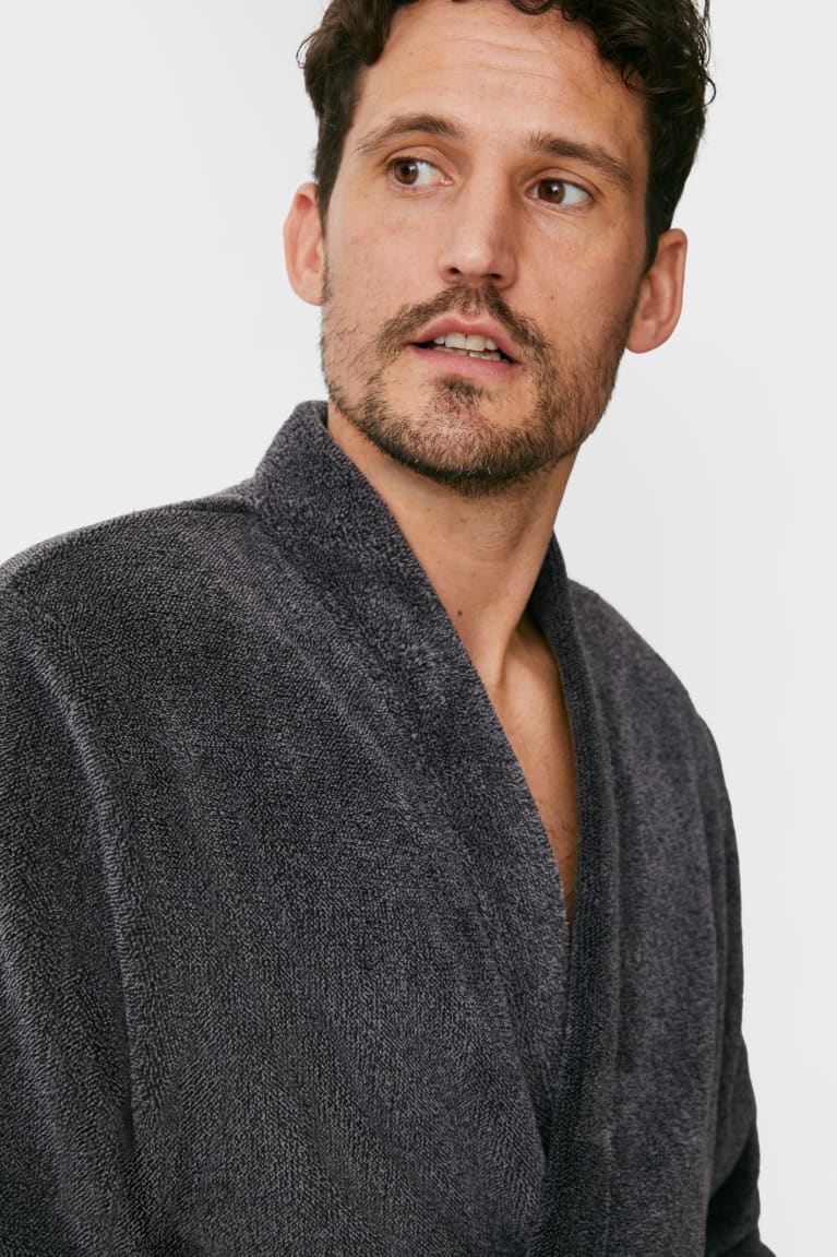  Grise Sous Vêtement C&A Bathrobe - france LCX-4813151